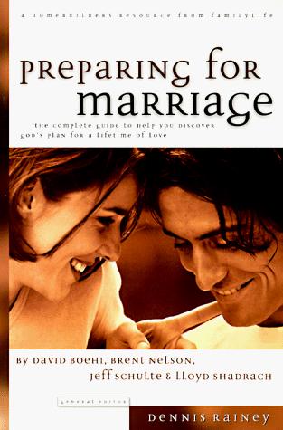 Preparing for Marriage book cover