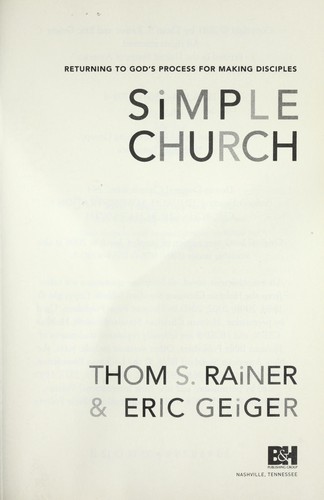 Simple Church book cover